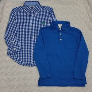 Crewcuts/Chaps shirt bundle size 3T